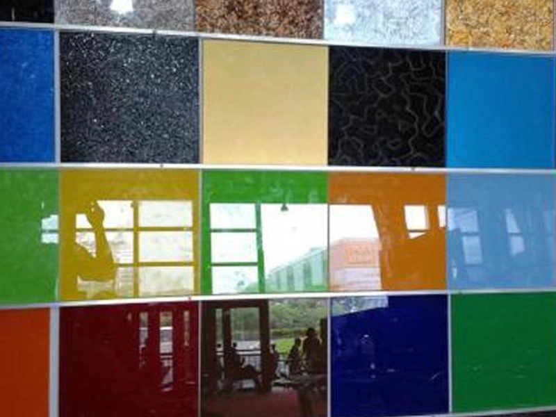 Acht Prozess methoden von keramischem Fritted Glass (Siebdruck glas)