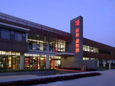 Lanjing architekto nisches Glas in Jinan Lushang Yulongwan